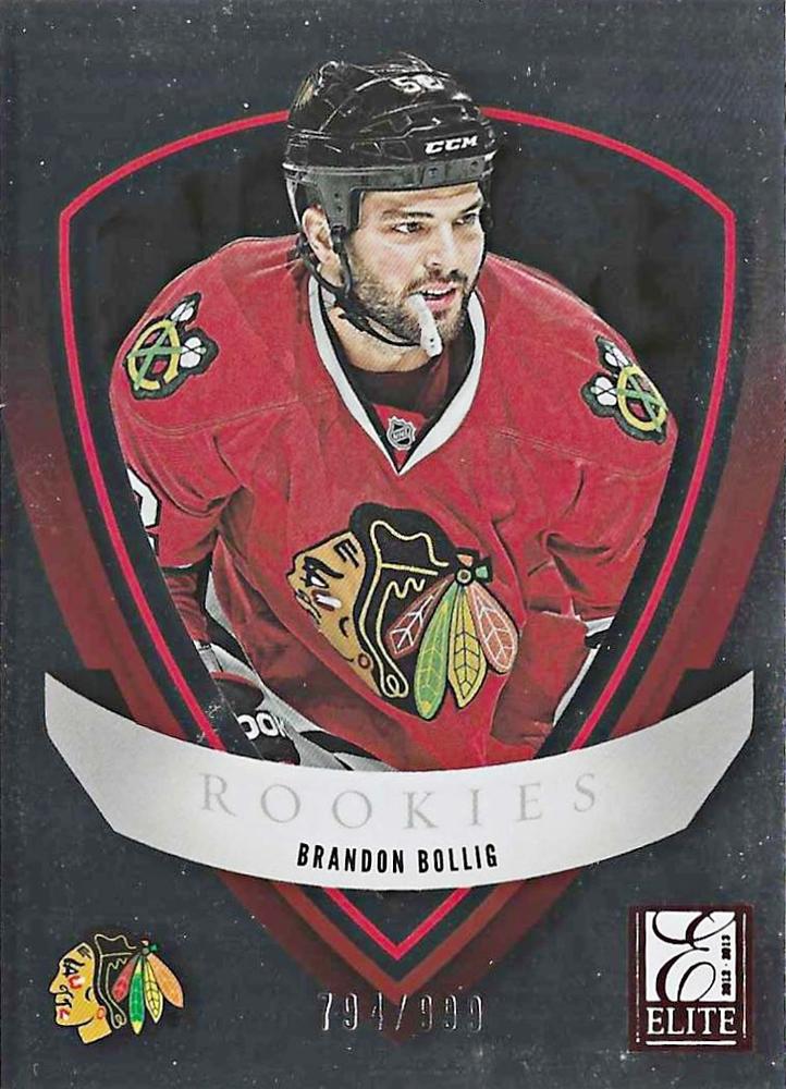 Brandon Bollig #33 2012-13 Panini Rookie Anthology Hockey Elite Rookies