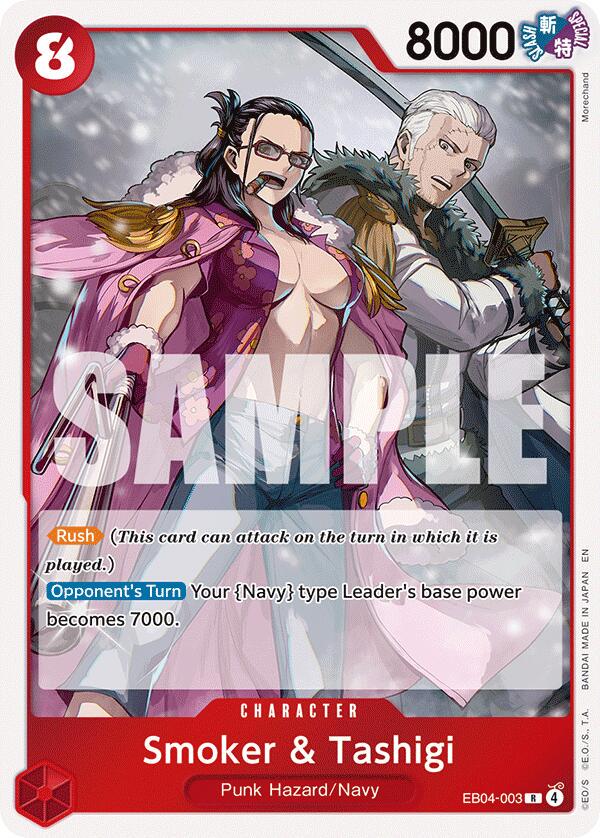 Smoker & Tashigi EB04-003 Prices | One Piece Extra Booster EB04