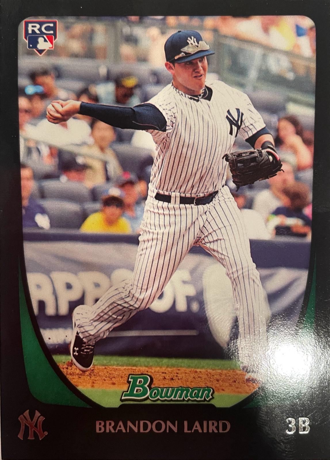 Brandon Laird #26 Baseball Cards 2010 Bowman