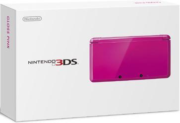 Nintendo 3DS Gloss Pink JP Nintendo 3DS