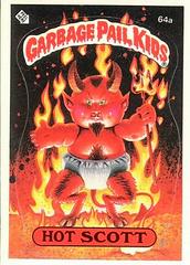 Hot SCOTT [Glossy] #64a 1985 Garbage Pail Kids Prices
