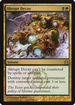 Abrupt Decay Magic Return to Ravnica