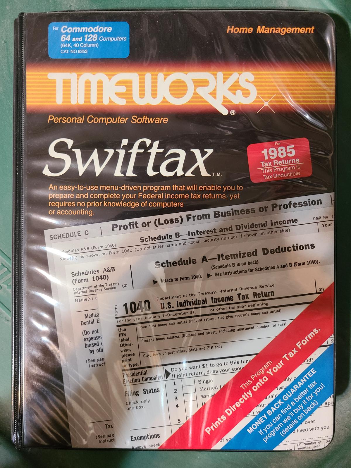 Swiftax Commodore 64