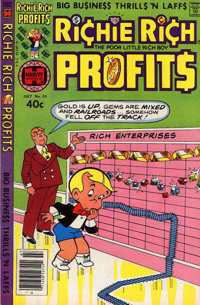 Richie Rich Profits #35 (1980) Comic Books Richie Rich Profits