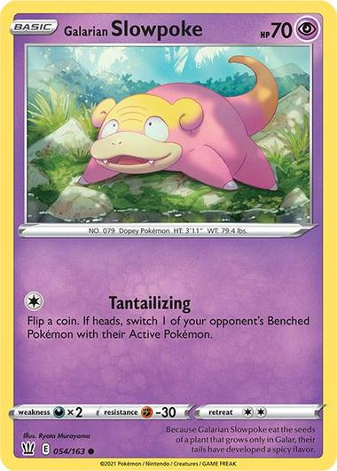Galarian Slowpoke #54 Cover Art