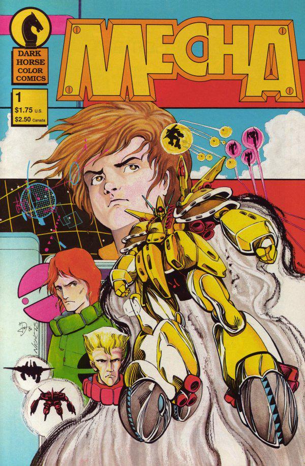 Mecha #1 (1987) Comic Books Mecha