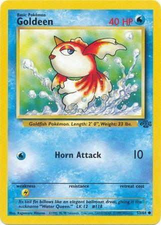 Goldeen #53 Pokemon Jungle