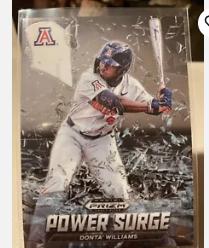 Donta' Williams #PS-DW Baseball Cards 2021 Panini Prizm Draft Picks Power Surge