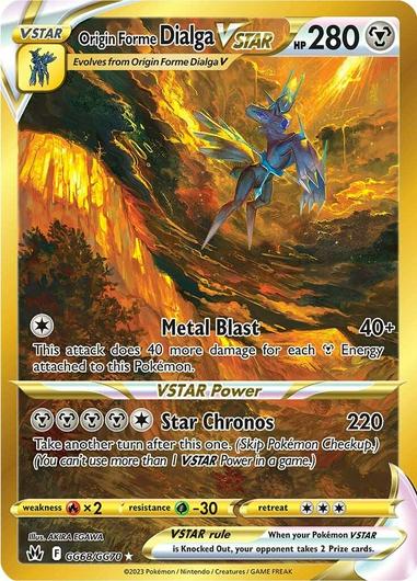 Origin Forme Dialga VSTAR #GG68 Cover Art