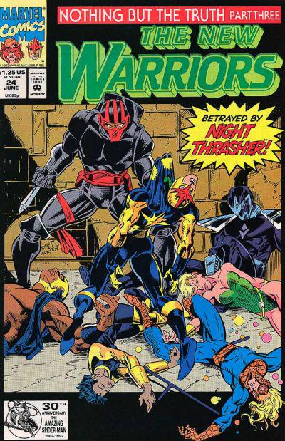 New Warriors #24 (1992) Comic Books New Warriors