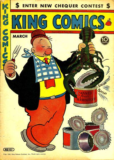 King Comics #107 (1945) Comic Books King Comics