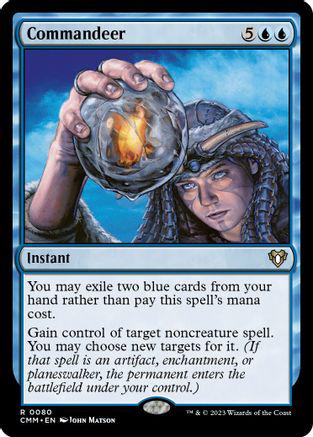Commandeer #484 Magic Commander Masters