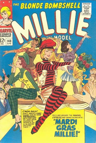 Millie the Model #148 (1967) Comic Books Millie the Model