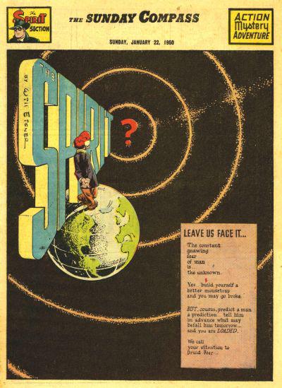 Spirit #1/22/1950 (1950) Comic Books Spirit