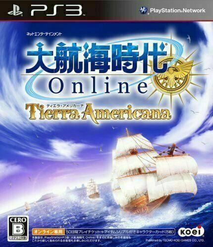 Daikoukai Jidai Online: Tierra Americana JP Playstation 3