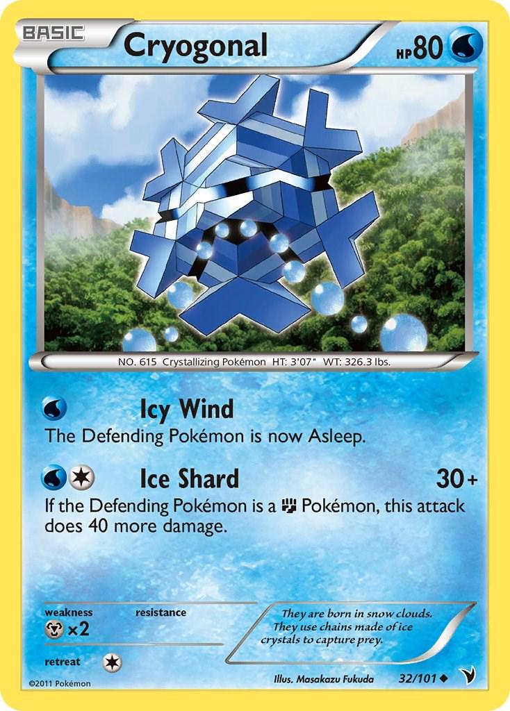 Cryogonal #32 Pokemon Noble Victories