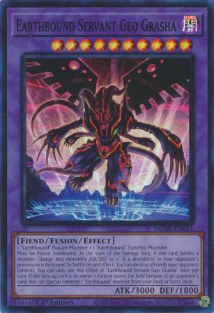Earthbound Servant Geo Grasha MZMI-EN031 YuGiOh Maze of Millennia