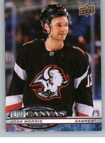 2025 Upper Deck UD Canvas Josh Norris #C-34 card