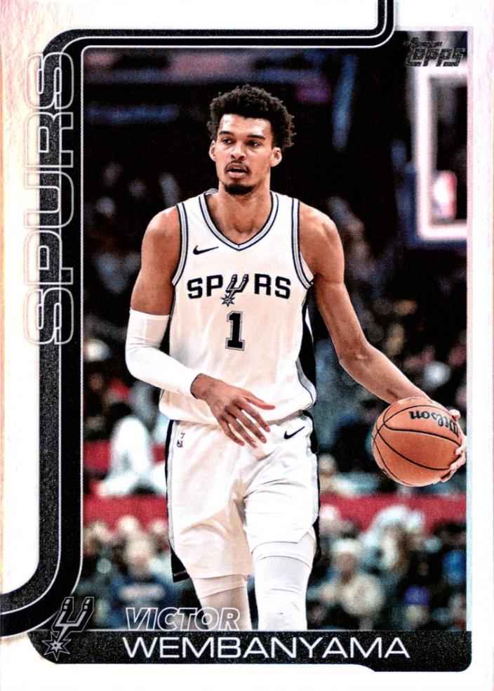 Victor Wembanyama [Rainbow Foilboard] #195 Prices | 2025 Topps