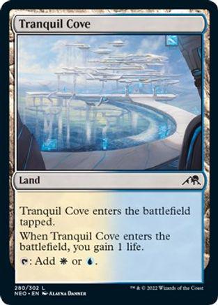 Tranquil Cove #280 Magic Kamigawa: Neon Dynasty
