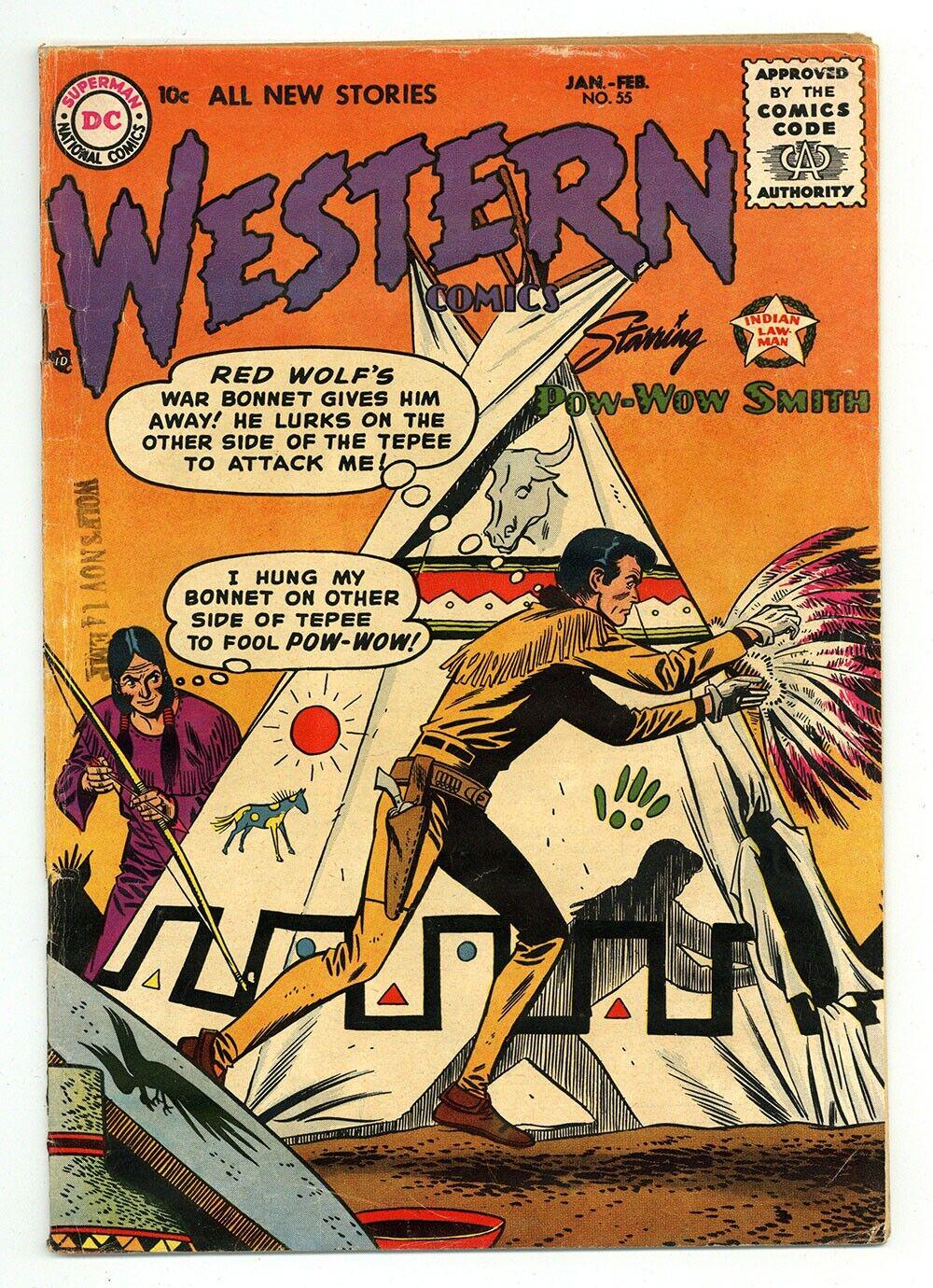 Western Comics #55 (1956) Comic Books Western Comics