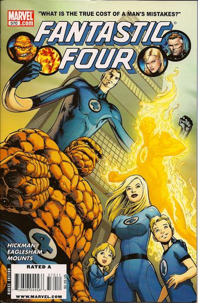 Fantastic Four #570 (2009) Comic Books Fantastic Four
