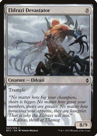 Eldrazi Devastator Magic Battle for Zendikar