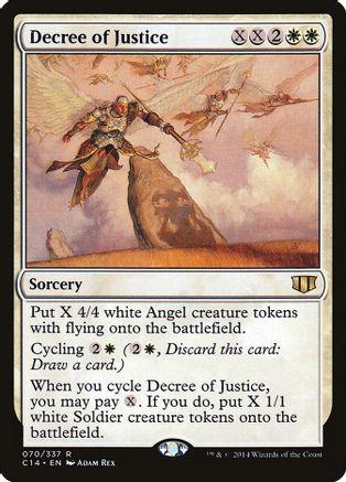 Decree of Justice Magic Commander 2014