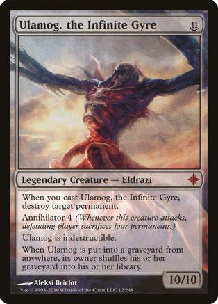 Ulamog, the Infinite Gyre Magic Rise of the Eldrazi