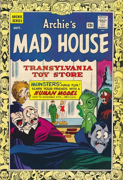 Archie's Madhouse #36 (1964) Comic Books Archie's Madhouse