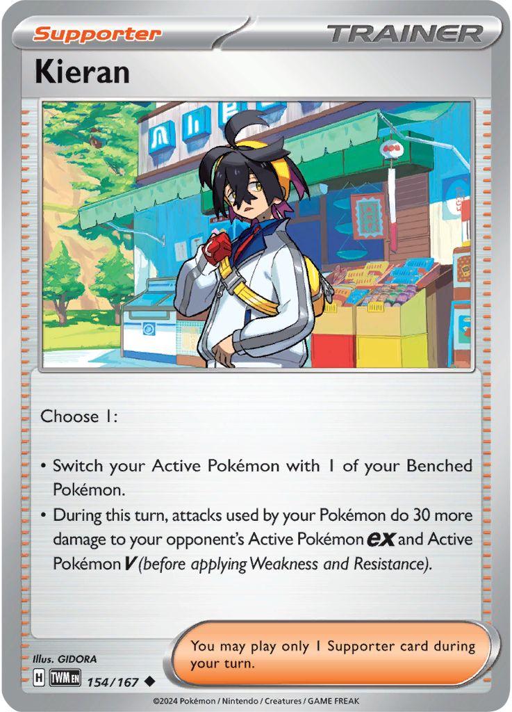 Kieran #154 Pokemon Twilight Masquerade