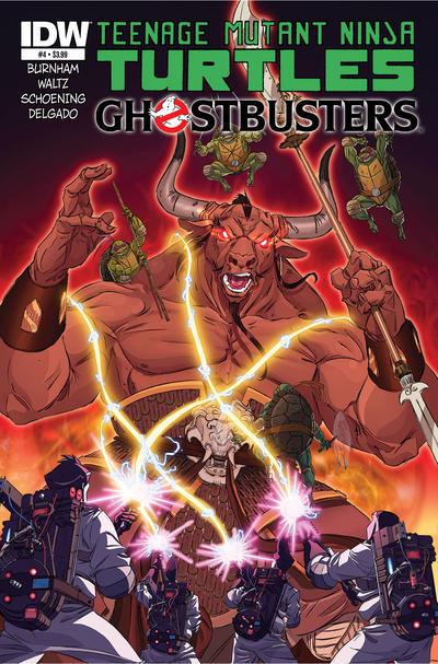 Teenage Mutant Ninja Turtles / Ghostbusters #4 (2015) Comic Books Teenage Mutant Ninja Turtles / Ghostbusters