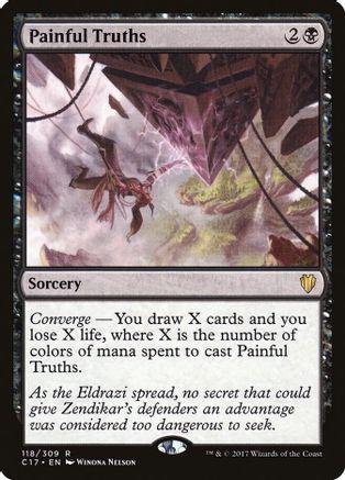 Painful Truths Magic Commander 2017