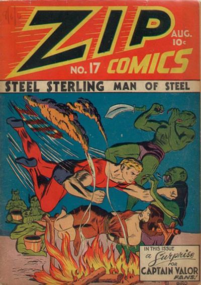 Zip Comics #17 (1941) Comic Books Zip Comics