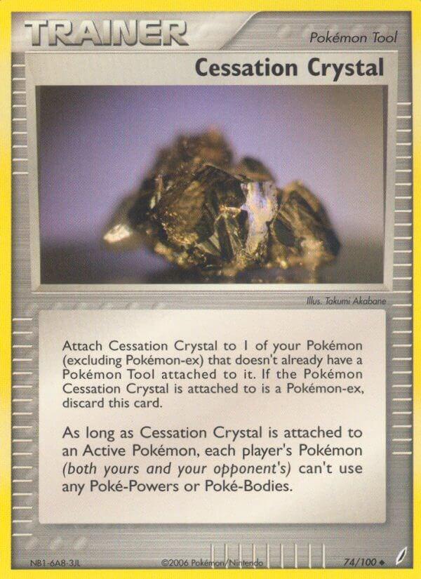 Cessation Crystal #74 Pokemon Crystal Guardians