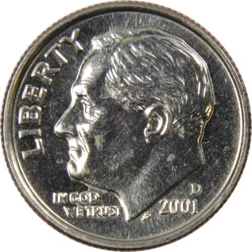 2001 D Coins Roosevelt Dime