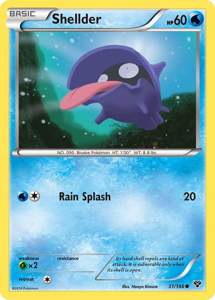 Shellder #31 Pokemon XY