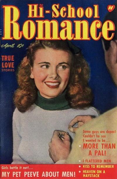 Hi-School Romance #4 (1950) Comic Books Hi-School Romance