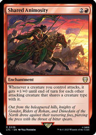 Shared Animosity #226 Magic Lord of the Rings Commander
