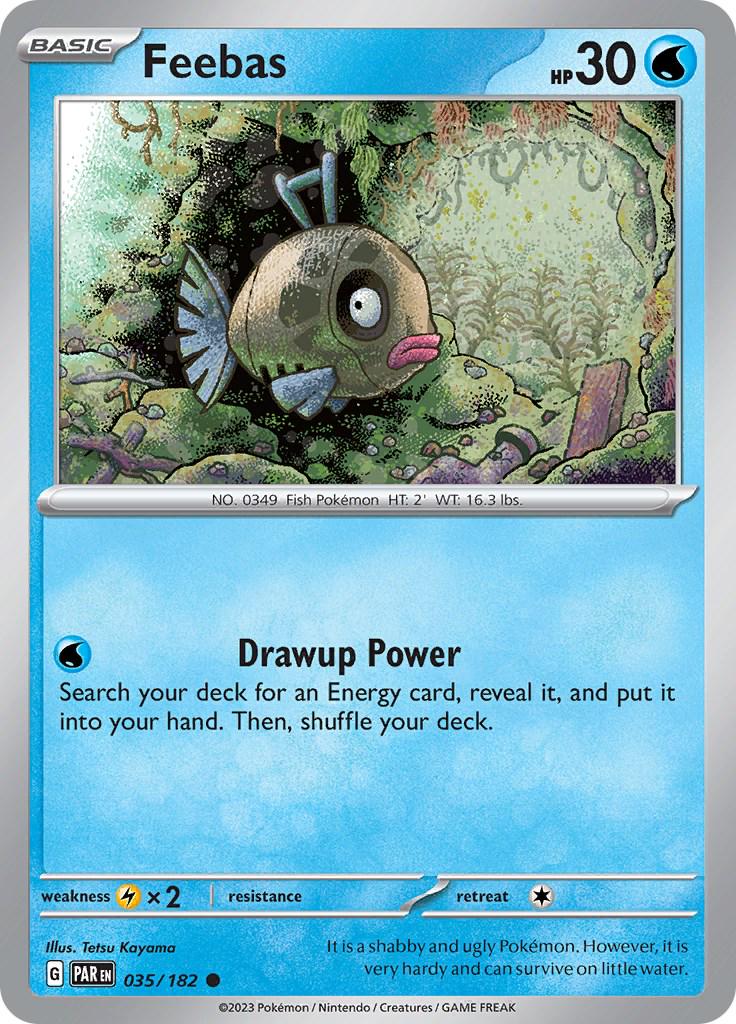 Feebas #35 Pokemon Paradox Rift