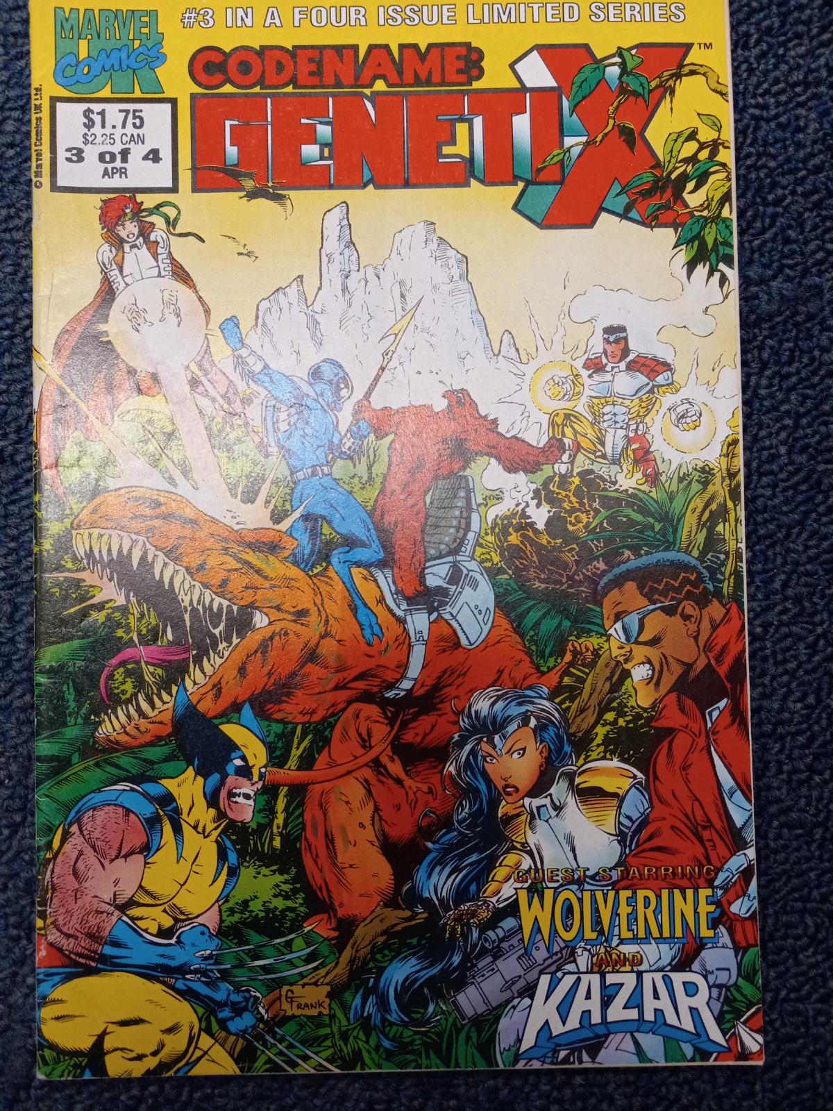 Codename: Genetix #3 (1993) Comic Books Codename: Genetix