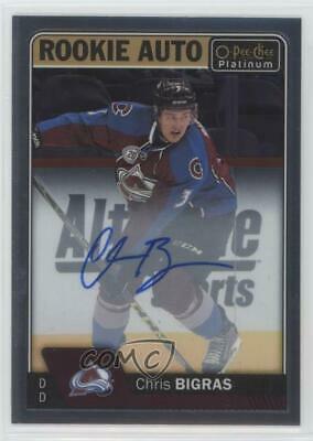 Chris Bigras #R-CB Hockey Cards 2016 O-Pee-Chee Platinum Rookie Autographs