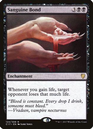Sanguine Bond Magic Commander 2017
