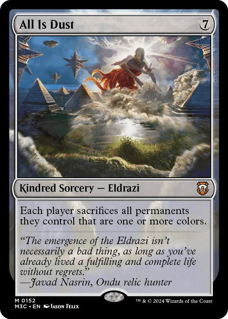All Is Dust #152 Magic Modern Horizons 3 Commander