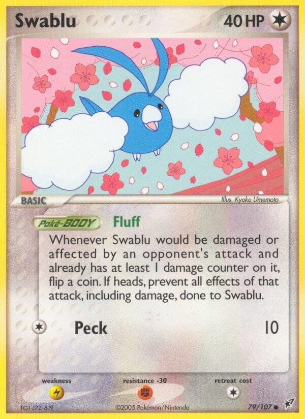 Swablu #79 Pokemon Deoxys