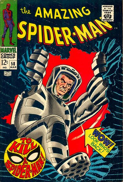 Amazing Spider-Man #58 (1968) Comic Books Amazing Spider-Man