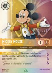 Mickey Mouse - Friendly Face #18 Prices | Lorcana Promo Mickey Mouse - Friendly Face #18 Prices | Lorcana Promo