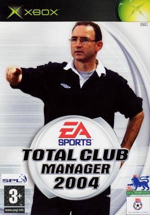 Total club manager 2004 PAL Xbox