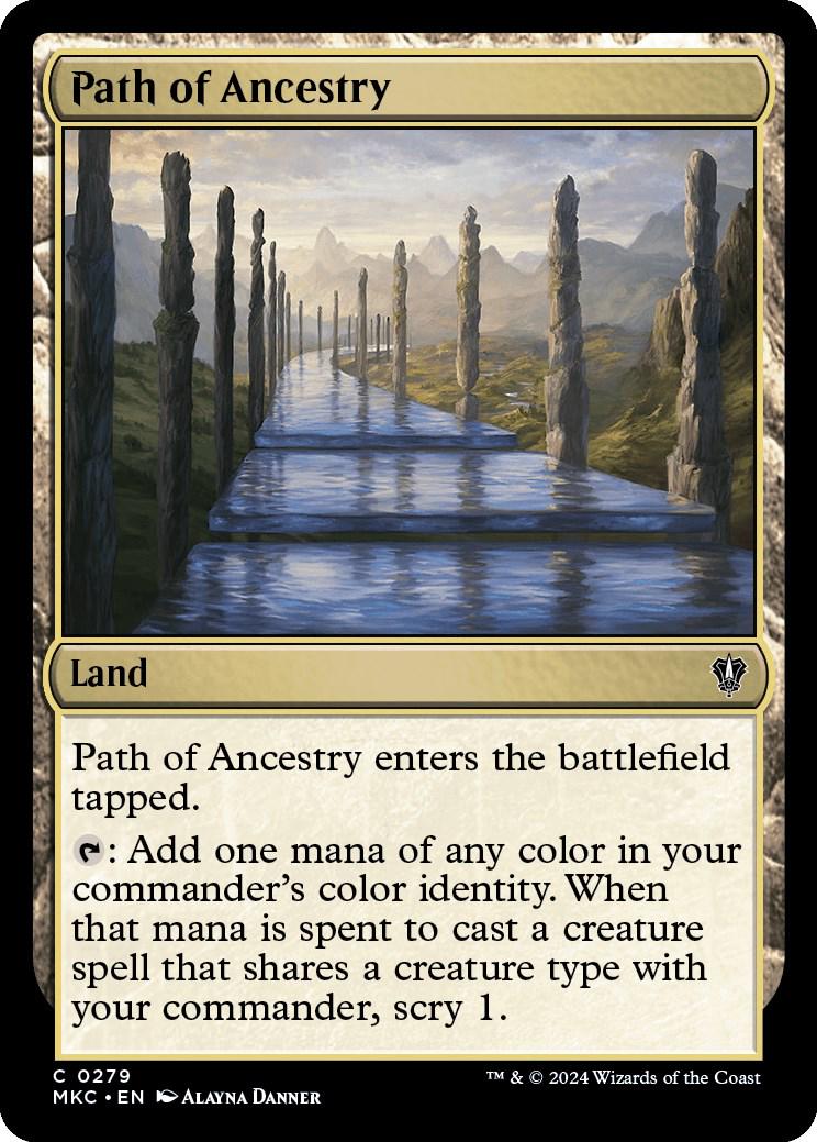 Path of Ancestry #279 Magic Murders at Karlov Manor Commander
