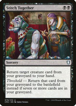 Stitch Together #78 Magic Commander Anthology Volume II